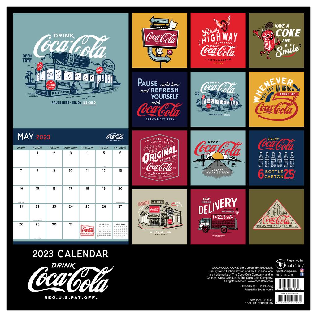 2023 Coca Cola: Highway 66 Wall Calendar | Michaels 2023 Coca Cola: Highway 66 Wall Calendar | Michaels